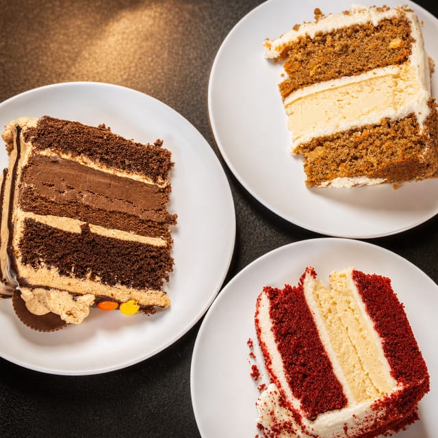 Triple Layer Cake.