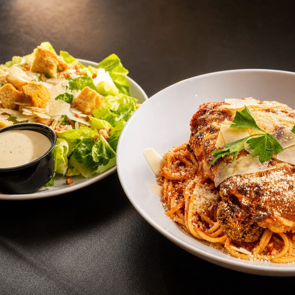Chicken Parmigiano.